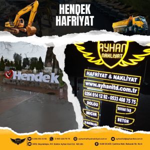 HENDEK HAFRİYAT