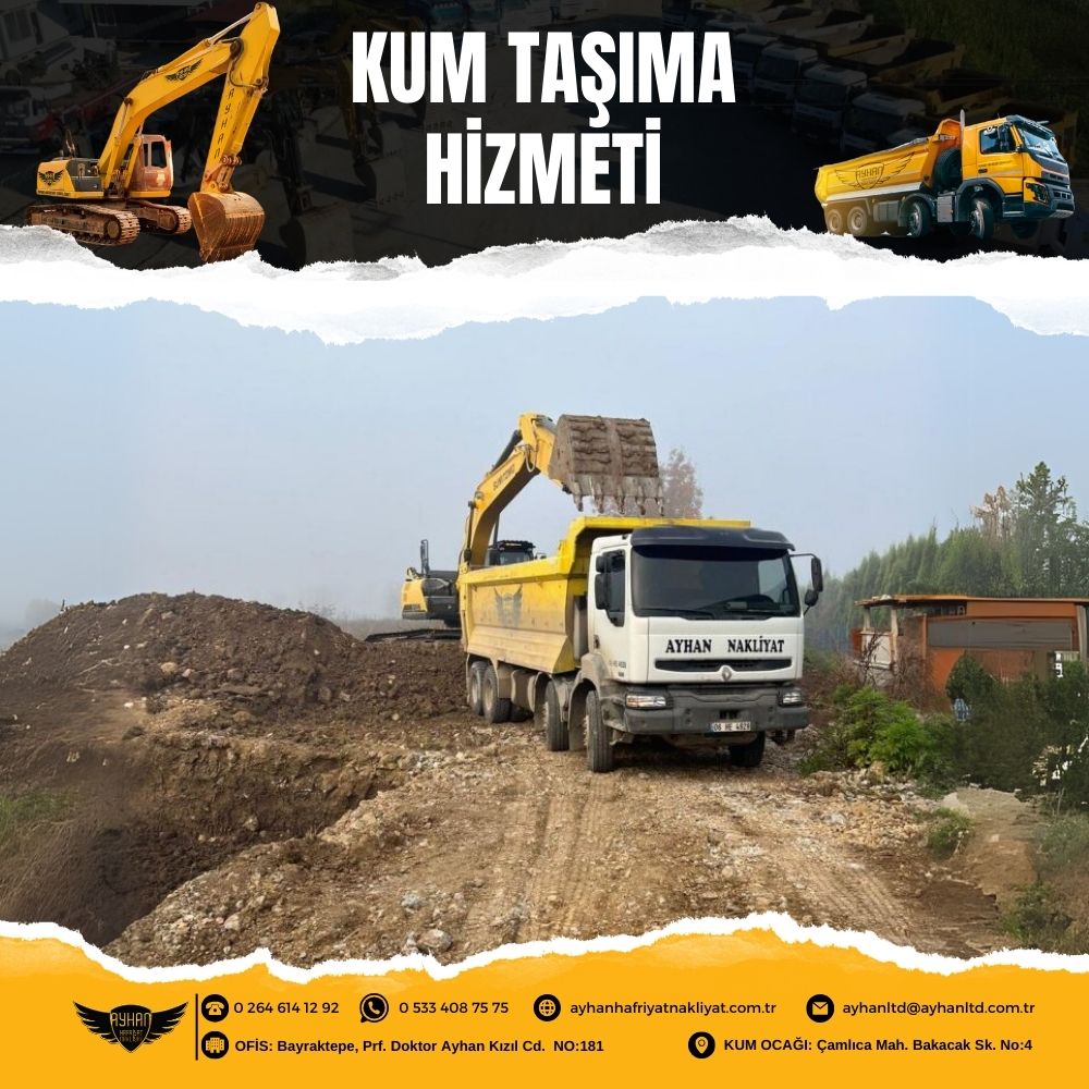 KUM TAŞIMA HİZMETİ