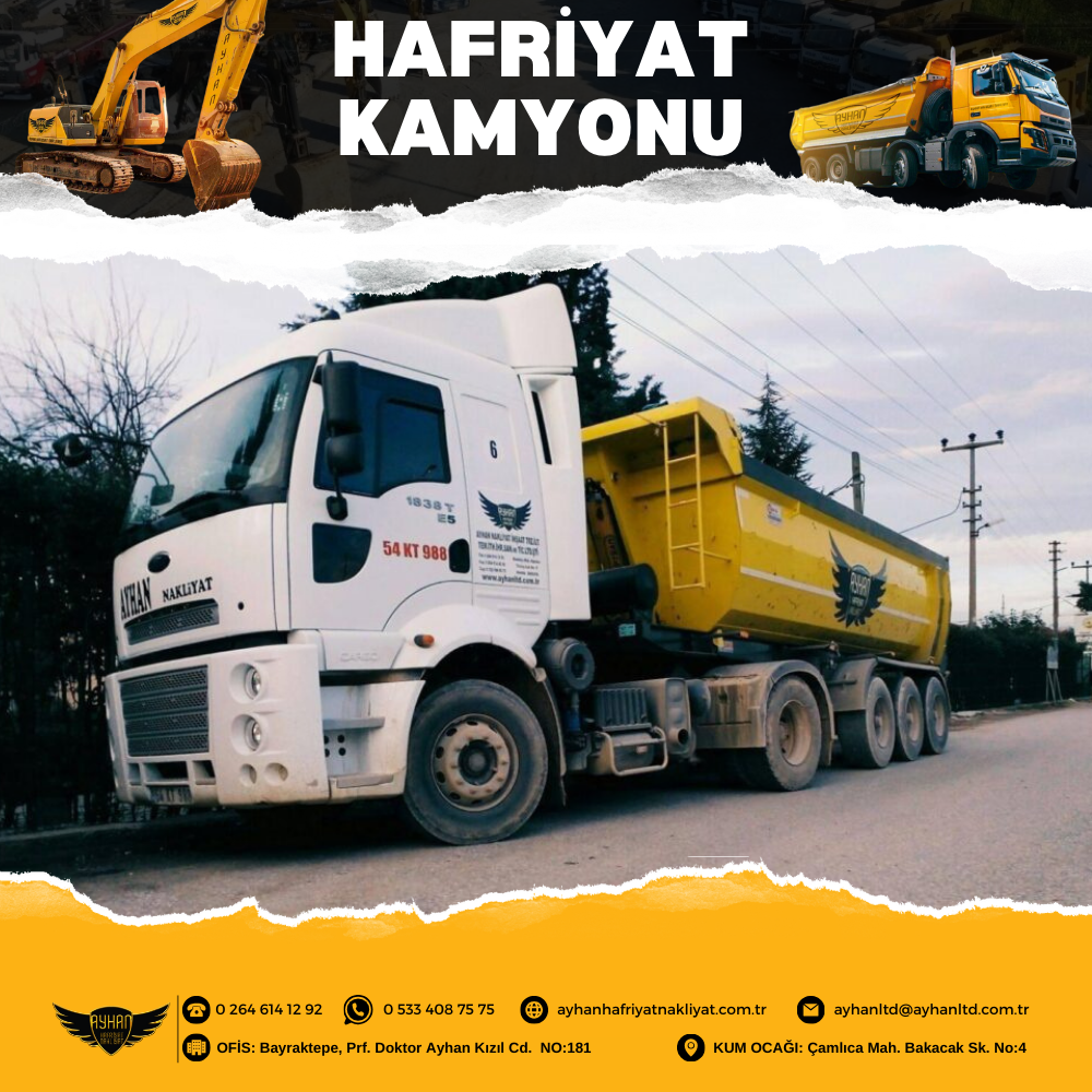 hafriyat kamyonu nedir ?