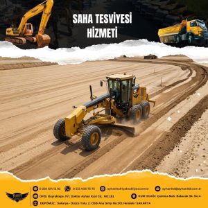 Sakarya Hendek saha tesviyesi hizmeti – Ayhan Hafriyat Nakliyat ile profesyonel zemin tesviye ve alan düzenleme çalışmaları