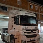 Ayhan Hafriyat Nakliyat yeni Mercedes-Benz 1840 tır – Sakarya Hendek profesyonel nakliyat filosu