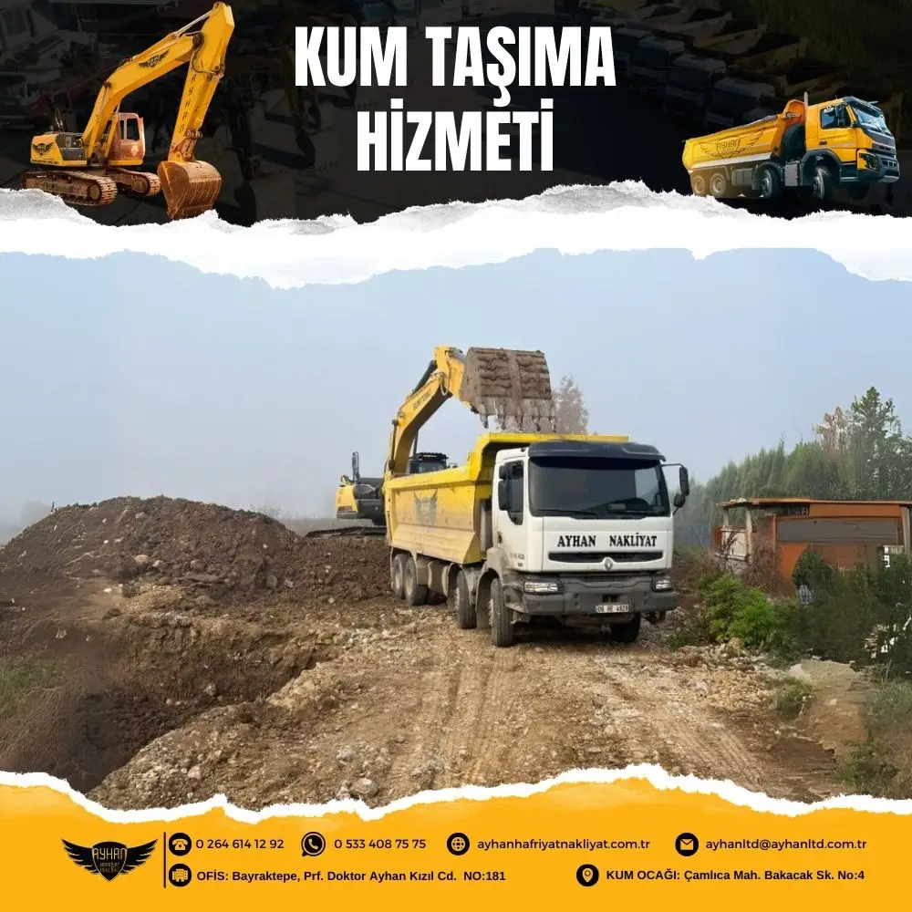 KUM TAŞIMA HİZMETİ