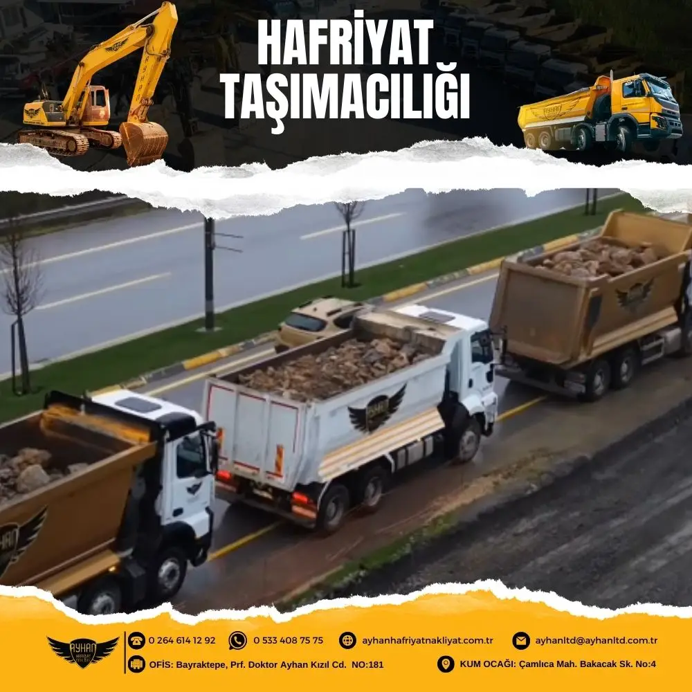 sakarya hafriyat taşımacılığı